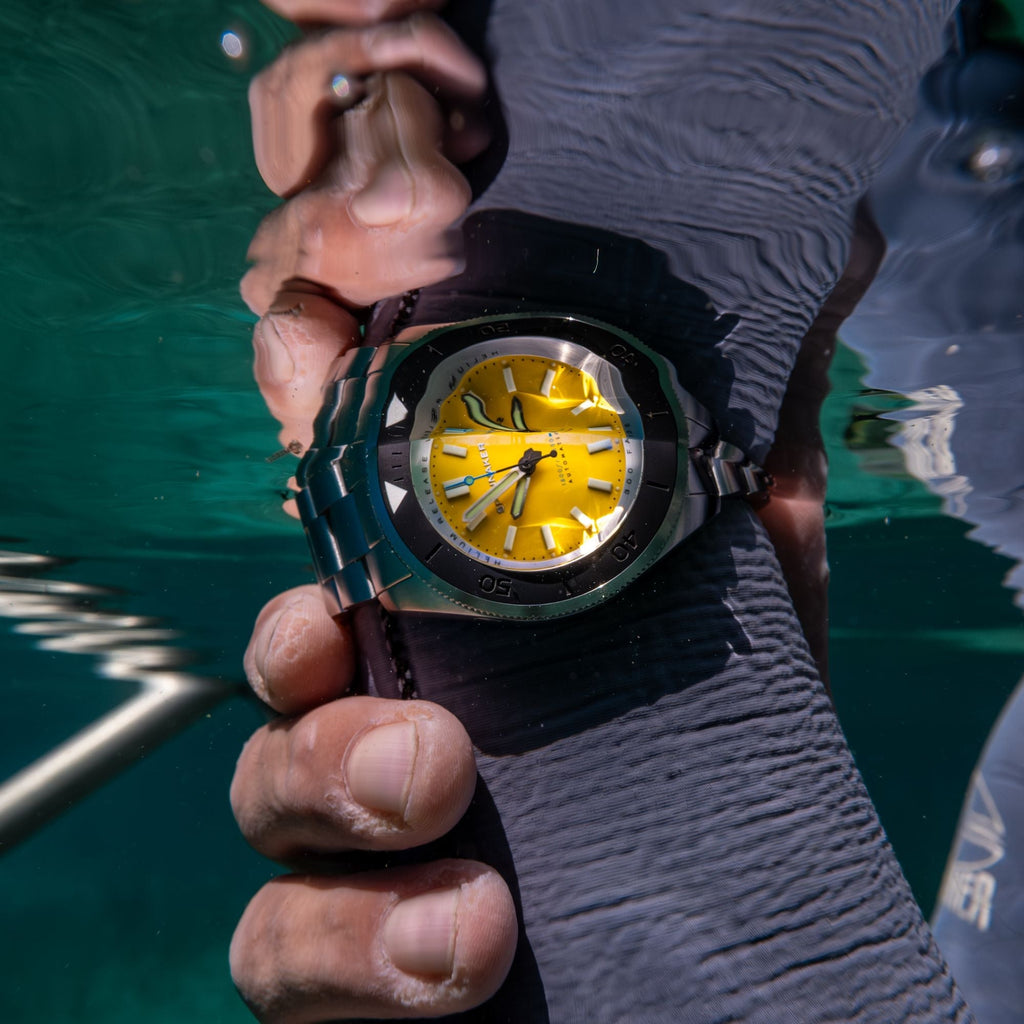 Spinnaker Piccard Automatic Yellow Diver Watch – Limited Edition