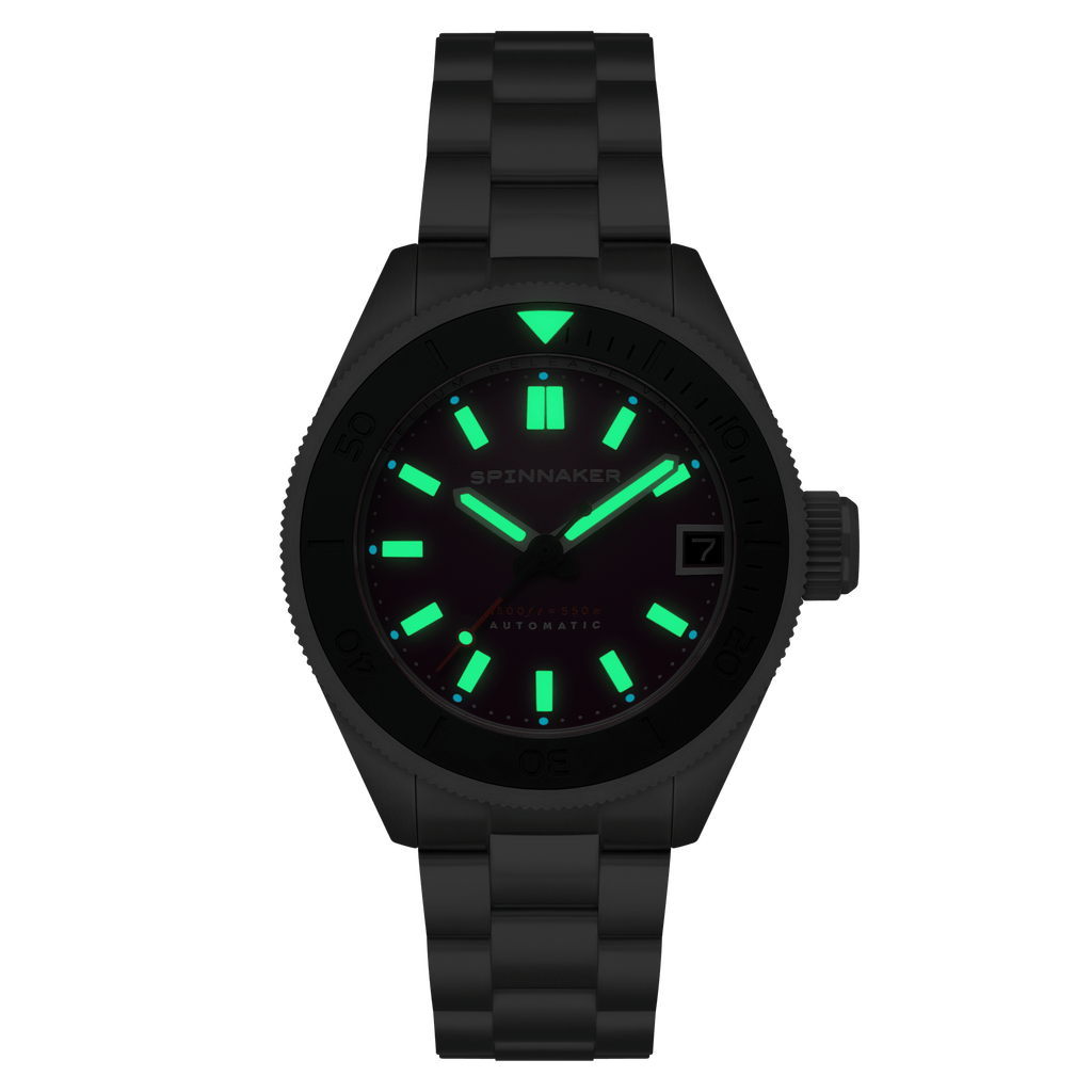 Spinnaker Piccard Automatic Purple Diver Watch – Limited Edition