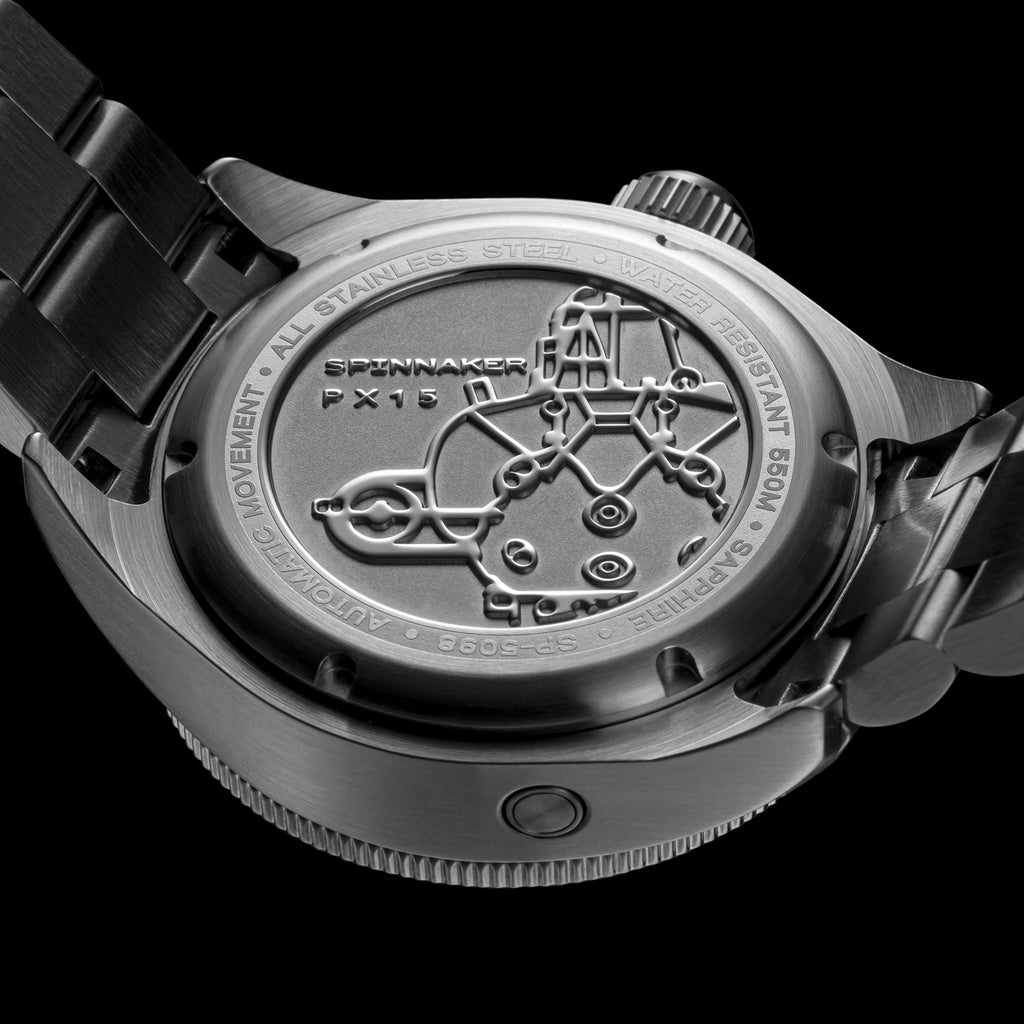 Spinnaker Piccard Automatic Orange Diver Watch - Limited Edition