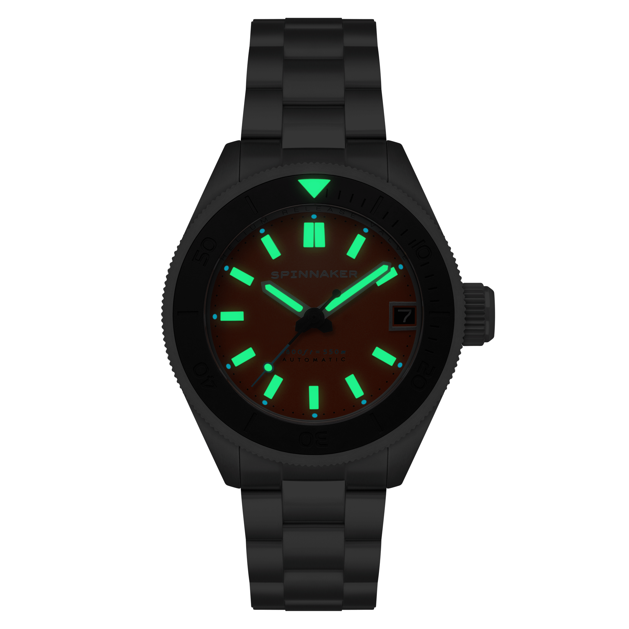 Spinnaker Piccard Automatic Orange Diver Watch - Limited Edition