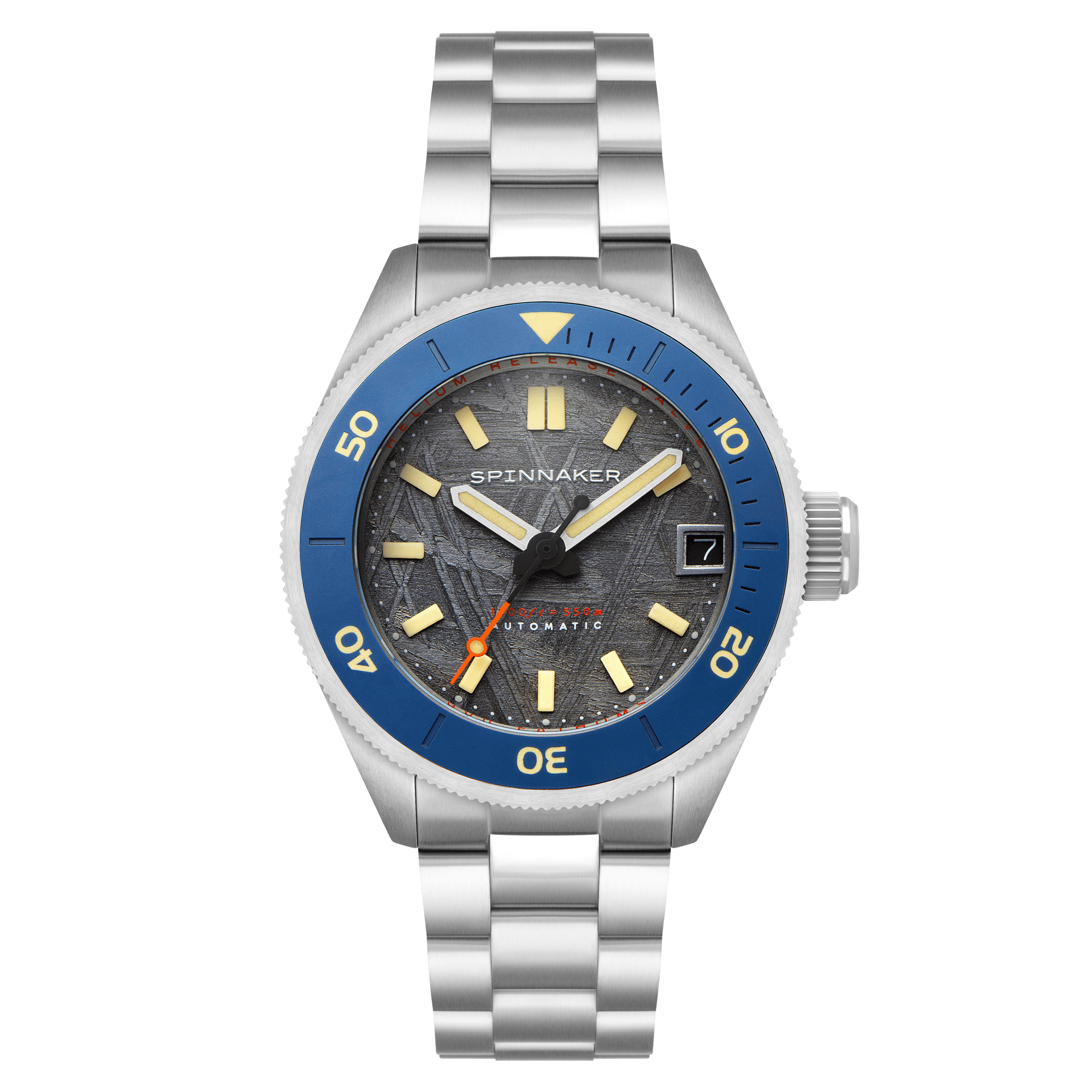 Spinnaker Piccard Automatic Blue Diver Watch - Limited Edition