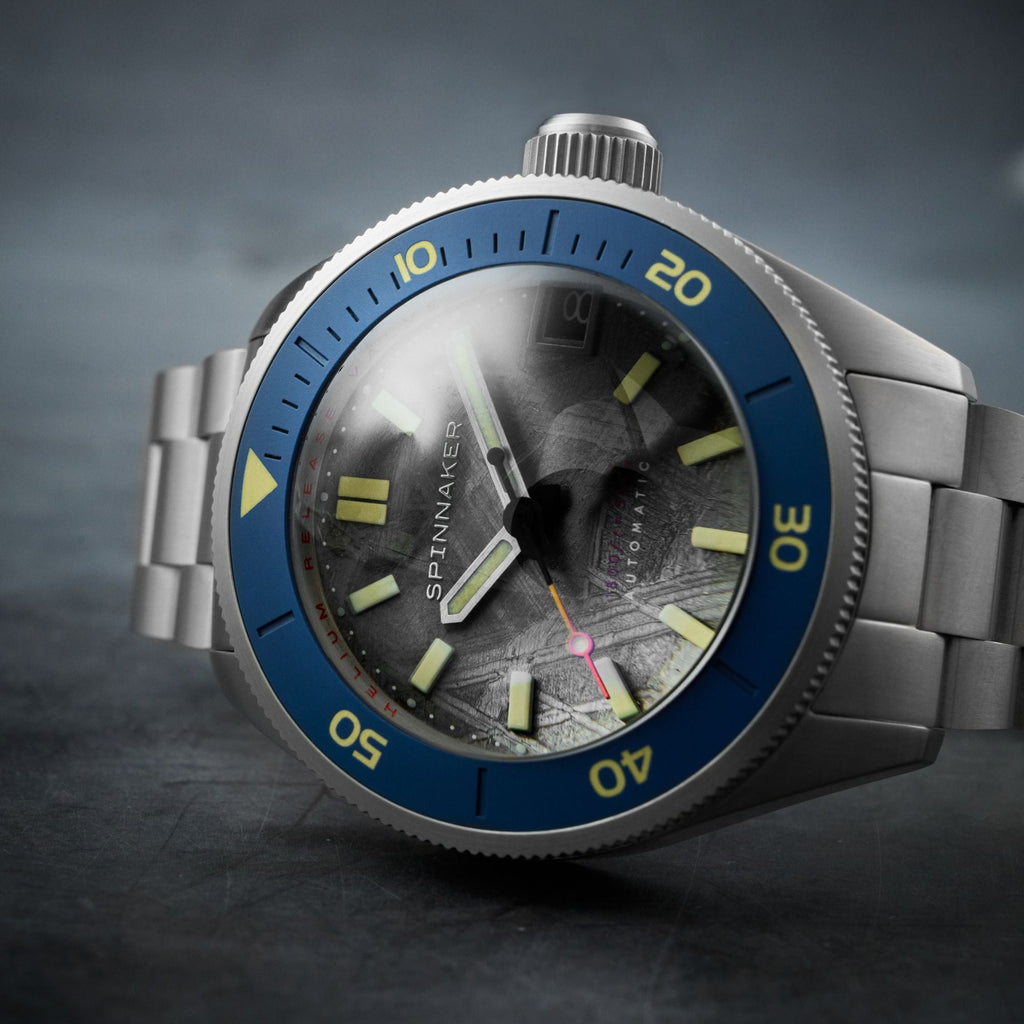Spinnaker Piccard Automatic Blue Diver Watch - Limited Edition