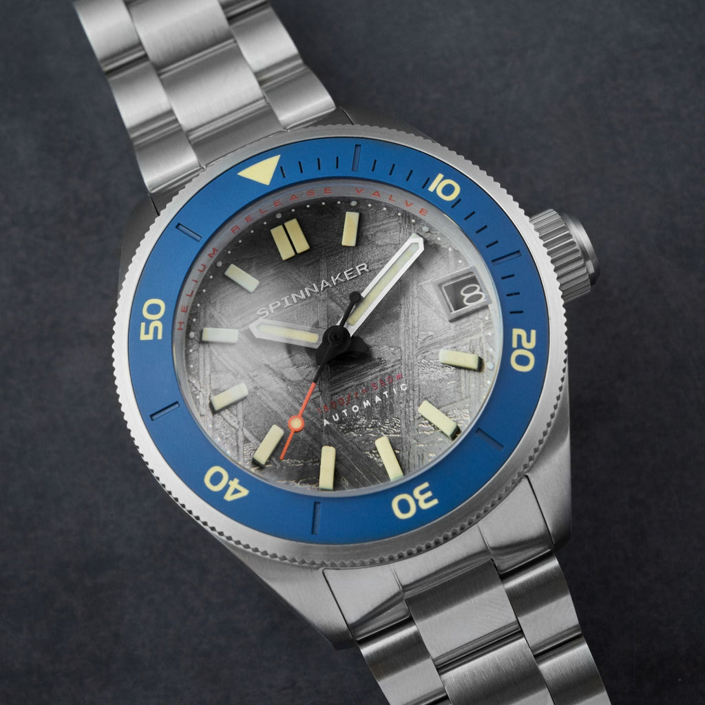 Spinnaker Piccard Automatic Blue Diver Watch - Limited Edition