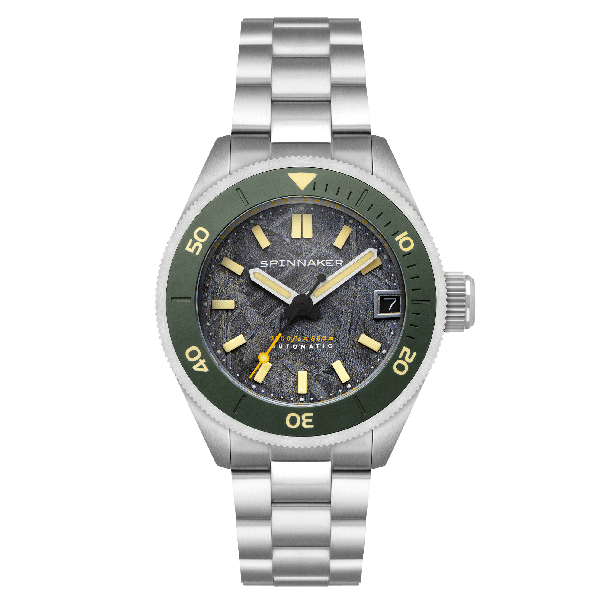 Spinnaker Piccard Meteorite Limited Edition Automatic Diver Watch Green