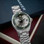 Spinnaker Piccard Meteorite Limited Edition Automatic Diver Watch Green