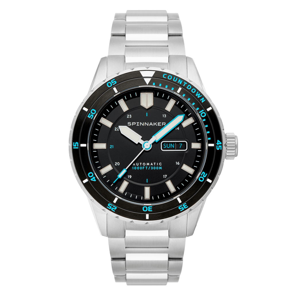 Spinnaker Hass Diver Automatic Men's Black Watch
