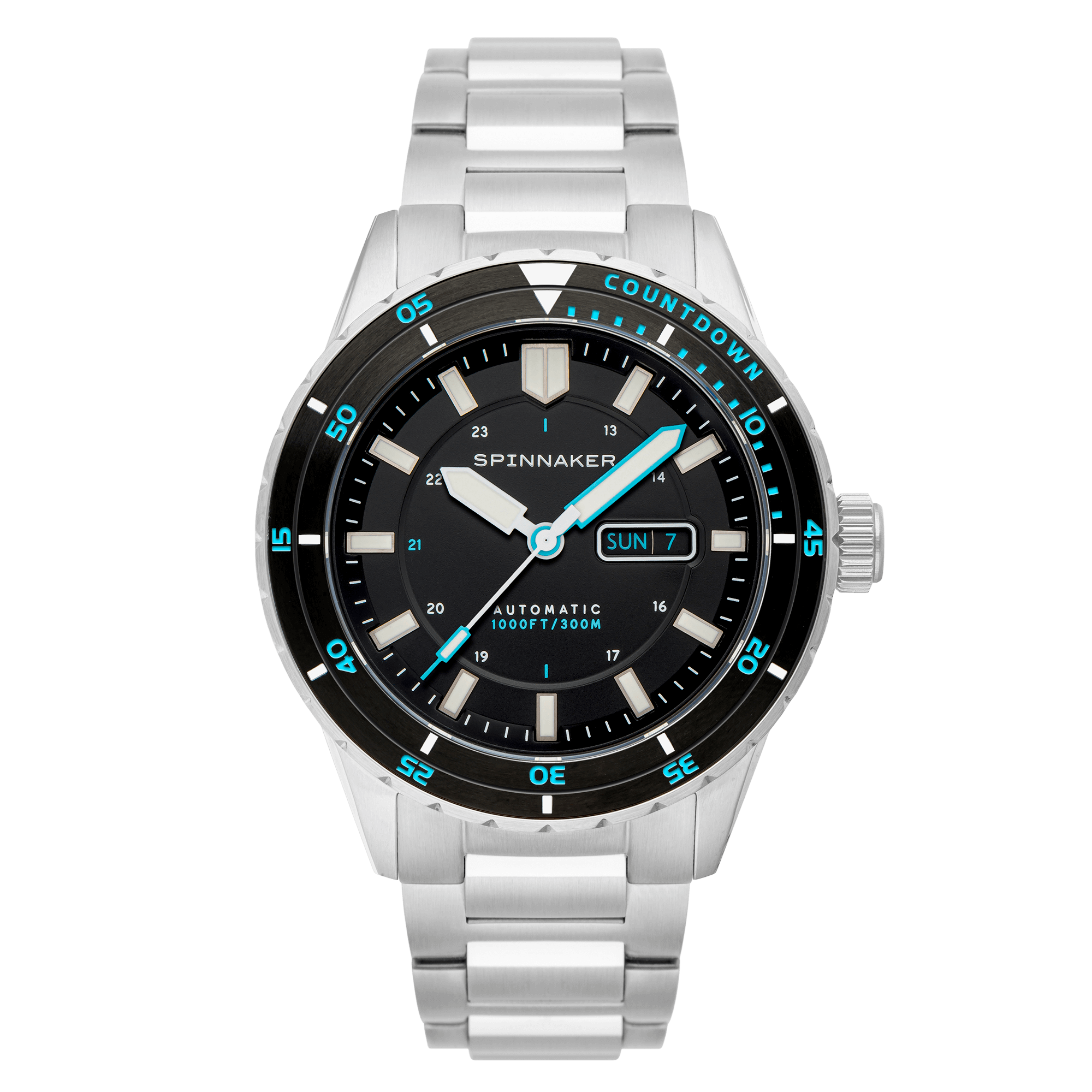 Spinnaker Hass Diver Automatic Men's Black Watch