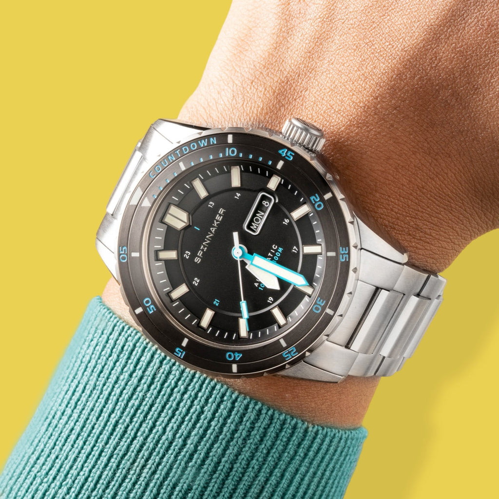 Spinnaker Hass Diver Automatic Men's Black Watch