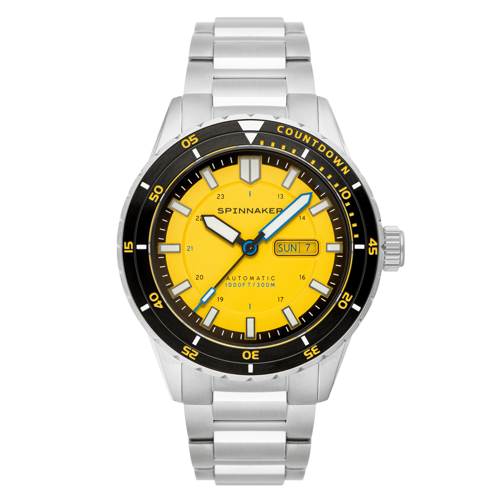 Spinnaker Hass Automatic Men's Yellow Watch