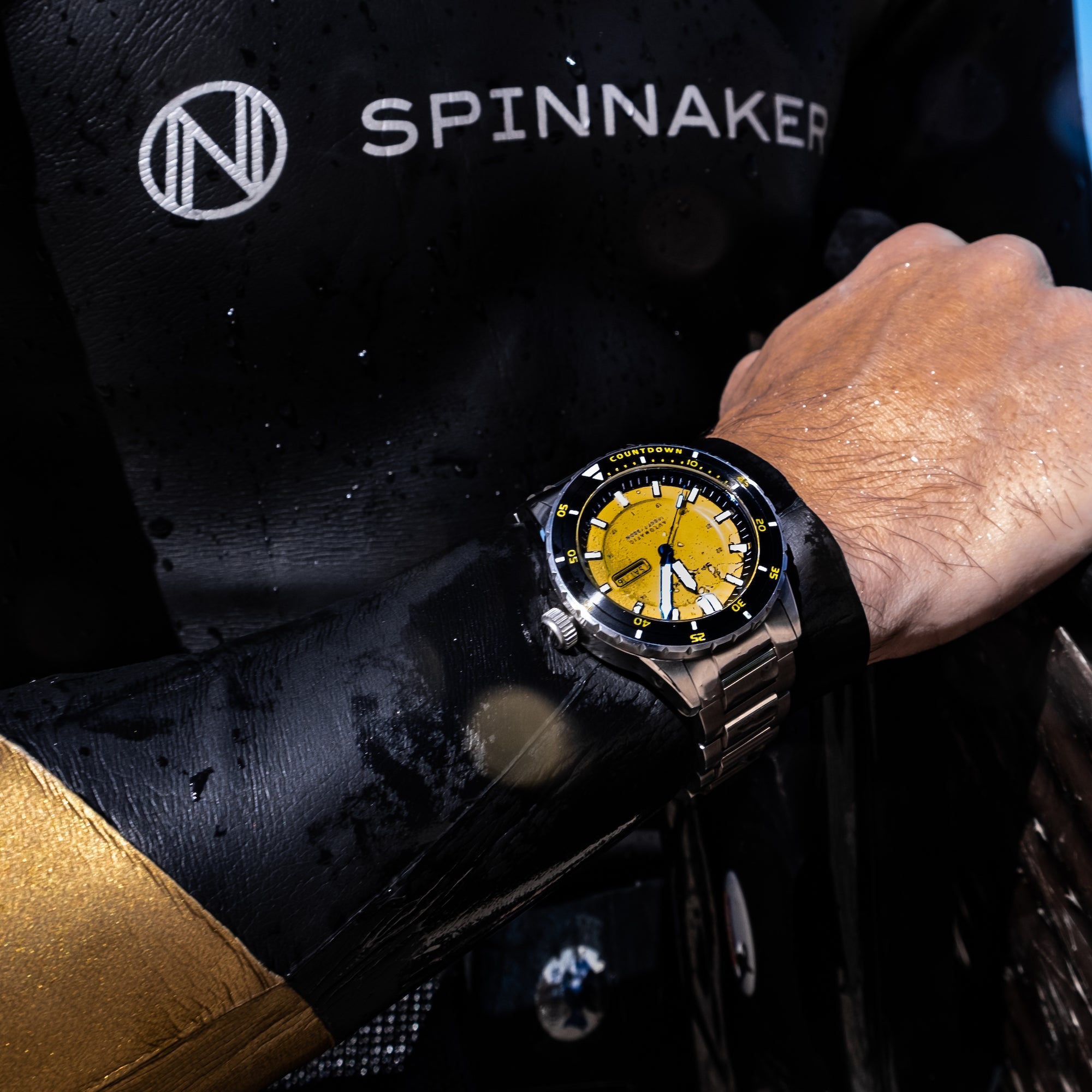 Spinnaker Hass Automatic Men's Yellow Watch