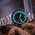 Spinnaker Hass Automatic Men's Blue Diver Watch