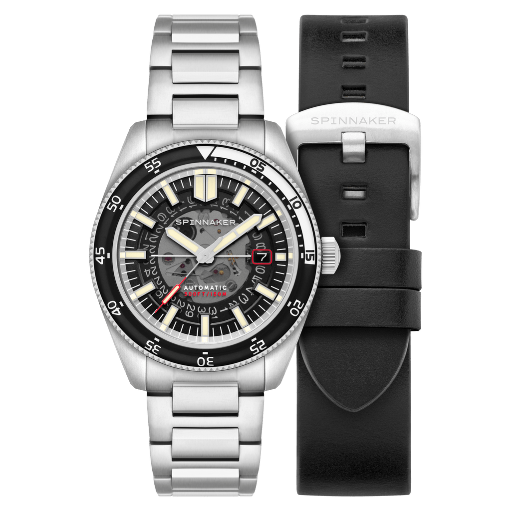 Spinnaker Fleuss Automatic Men's Black Watch