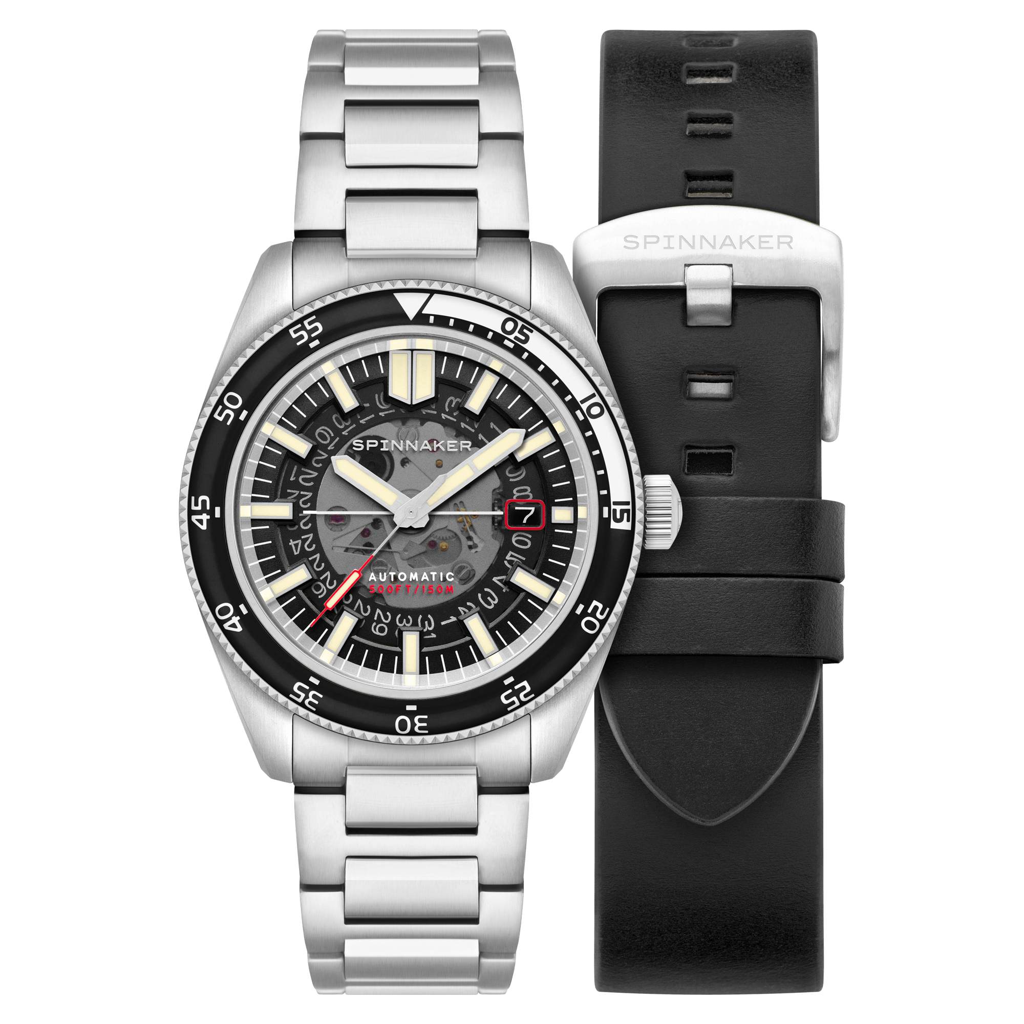 Spinnaker Fleuss Automatic Men's Black Watch