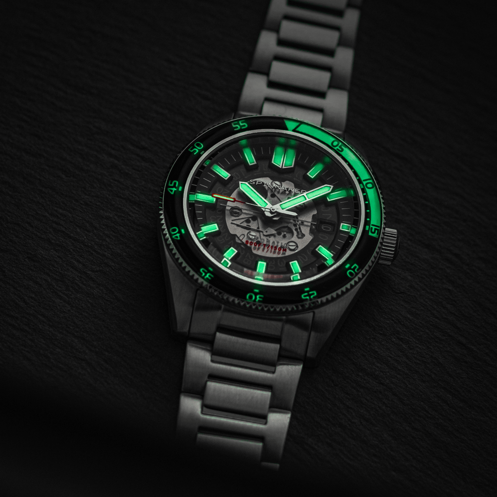 Spinnaker Fleuss Automatic Men's Black Watch