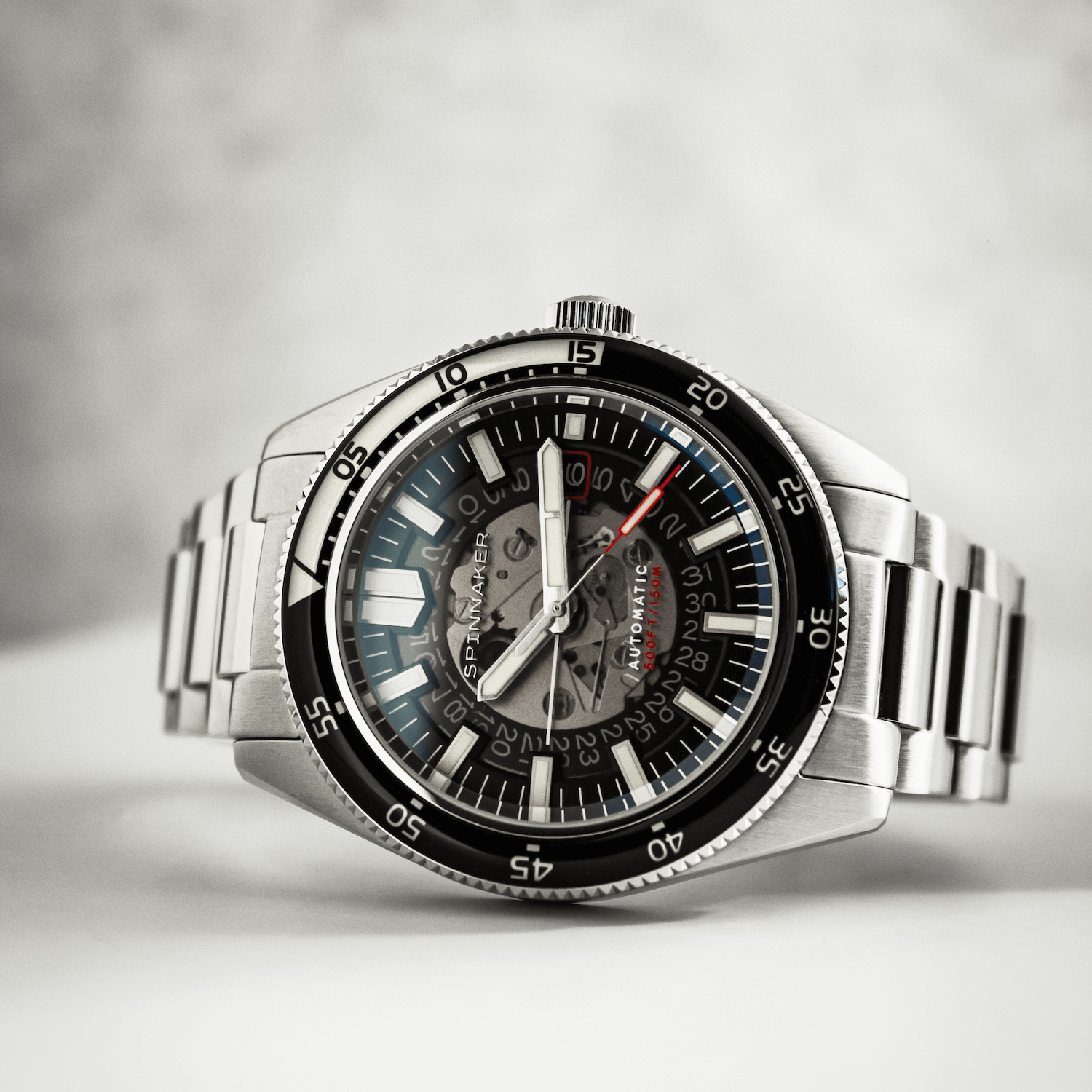 Spinnaker Fleuss Automatic Men's Black Watch