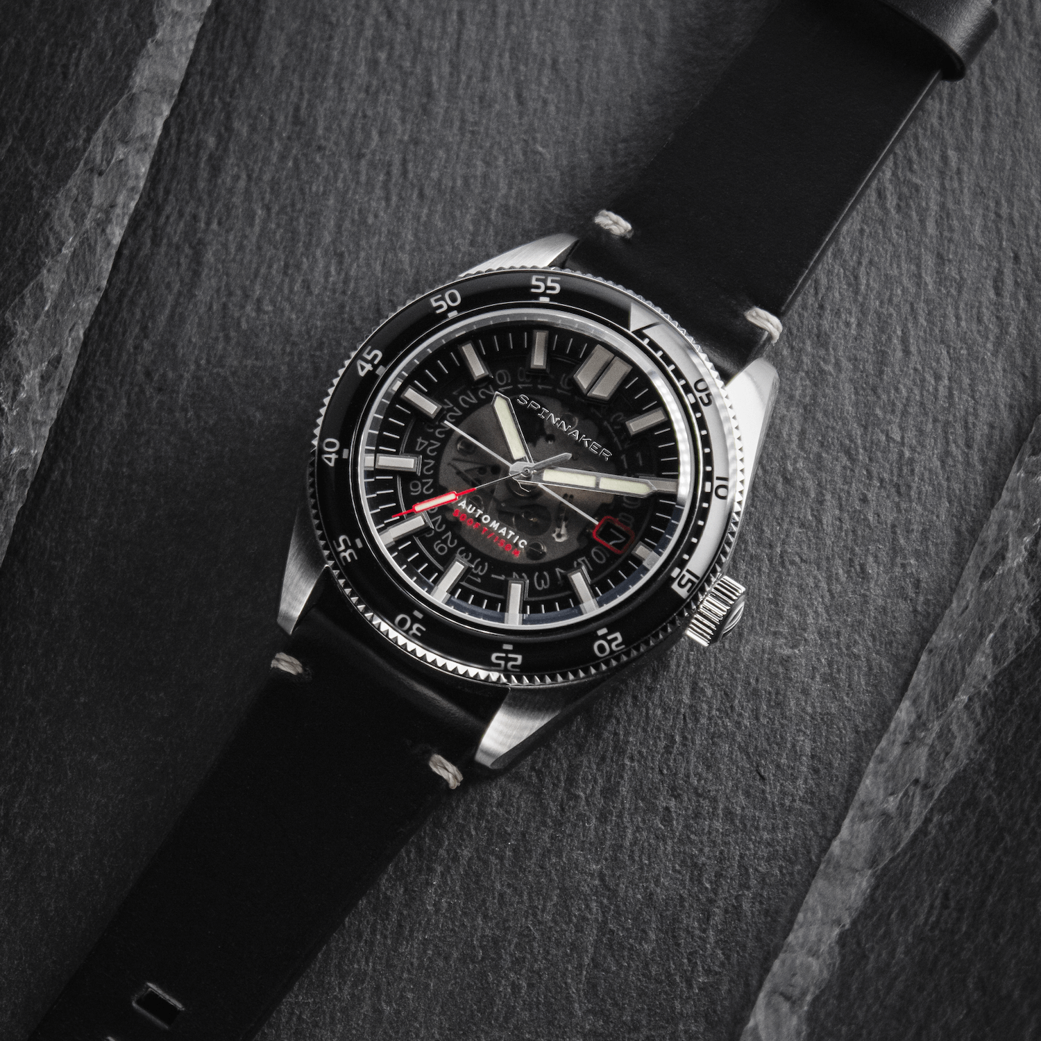 Spinnaker Fleuss Automatic Men's Black Watch