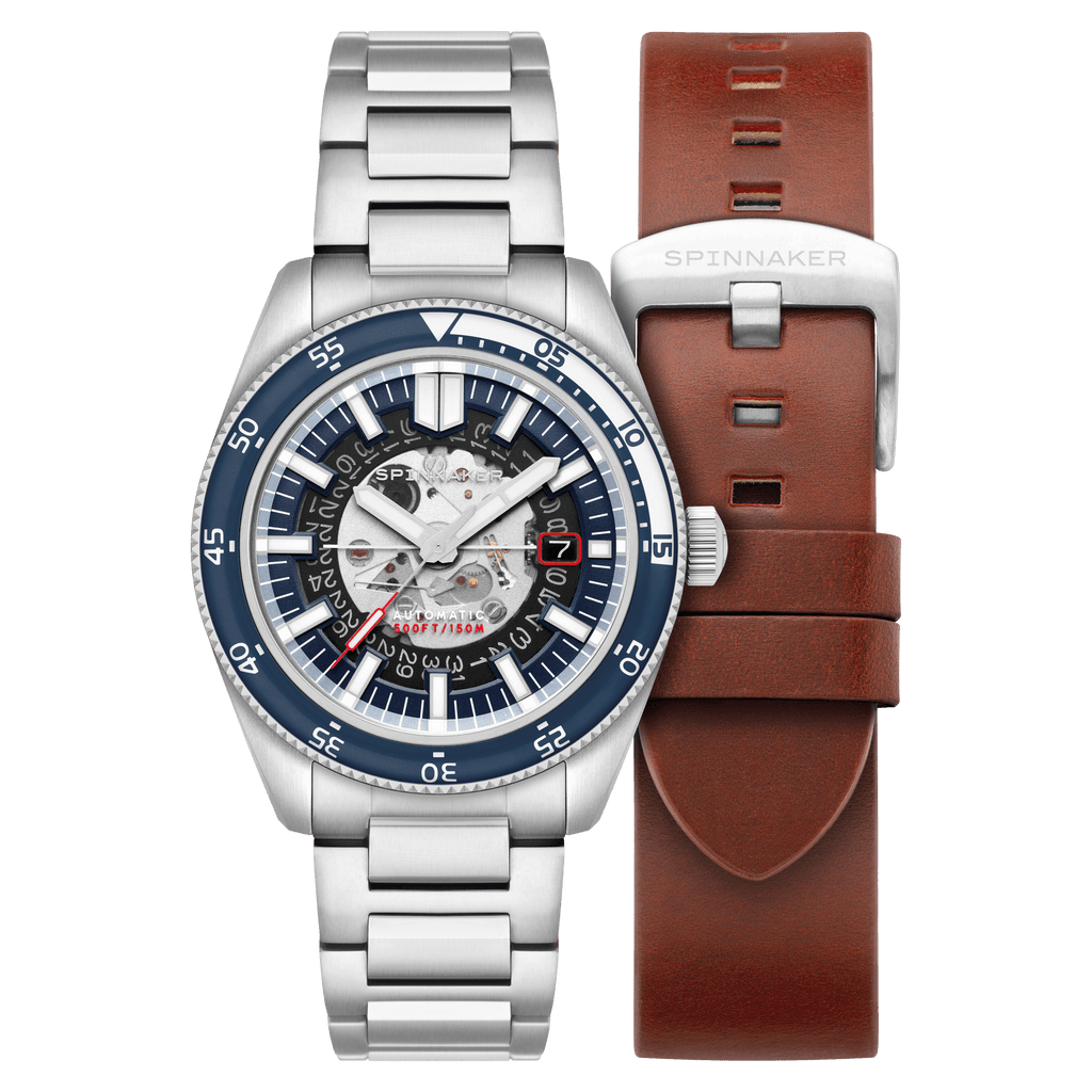 Spinnaker Fleuss Automatic Men's Blue Watch