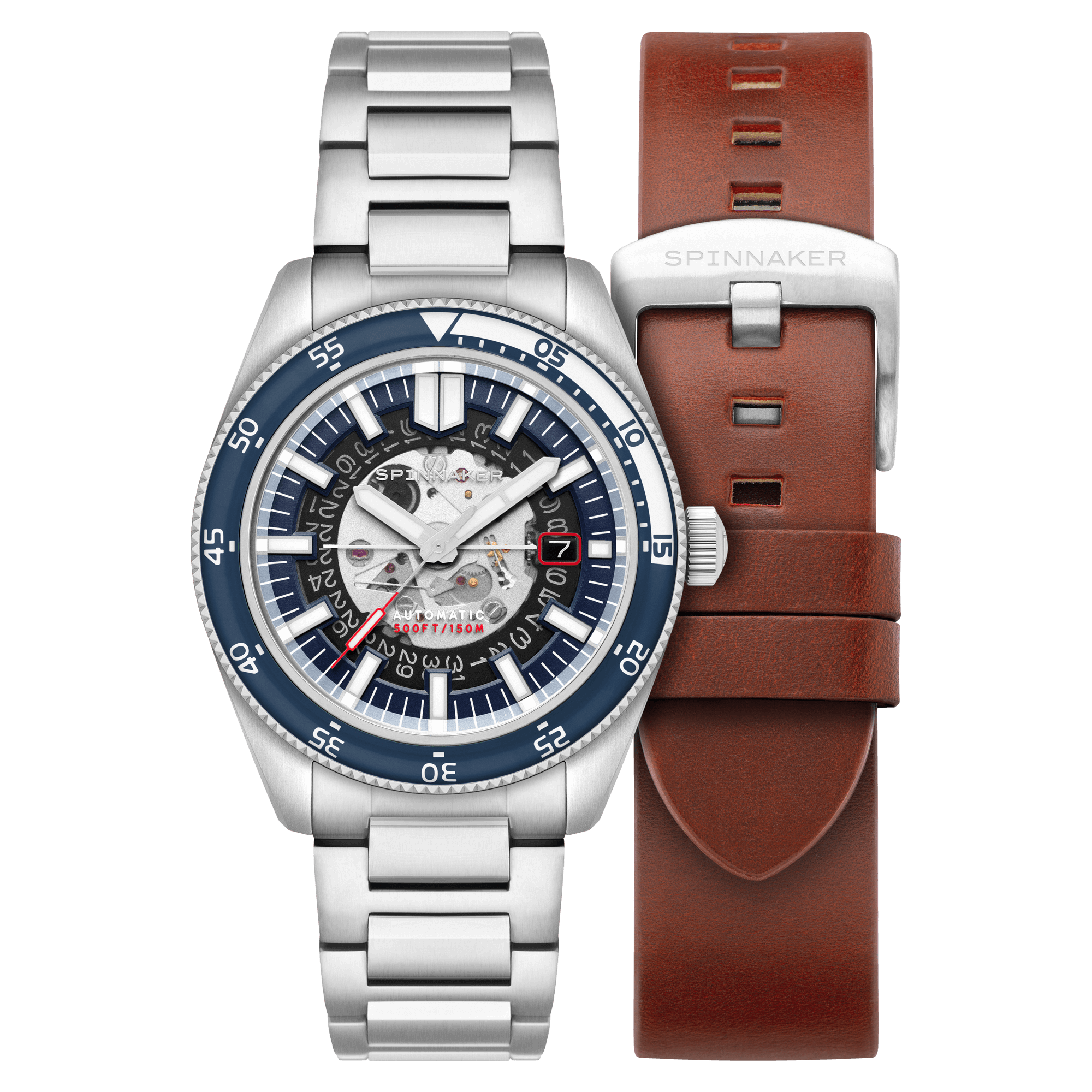 Spinnaker Fleuss Automatic Men's Blue Watch