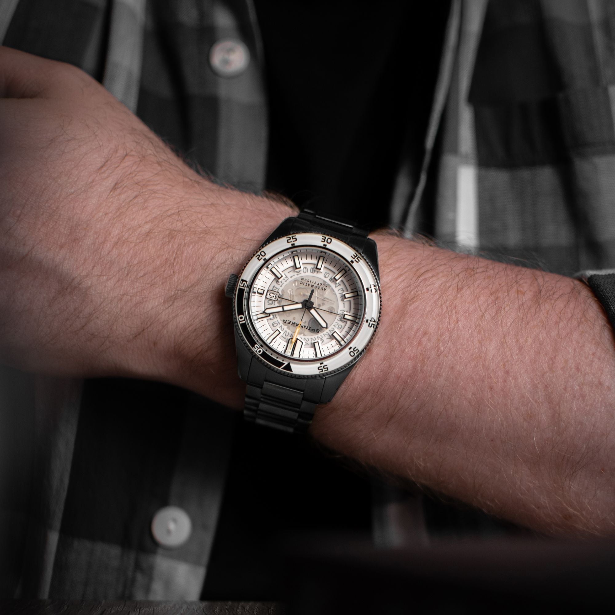 Spinnaker Fleuss Automatic Men's White Watch