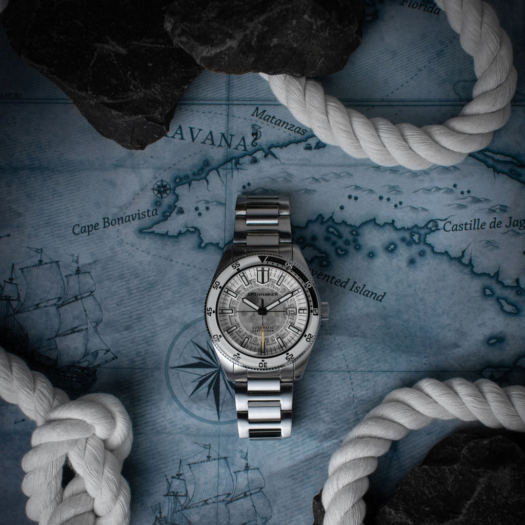 Spinnaker Fleuss Automatic Men's White Watch