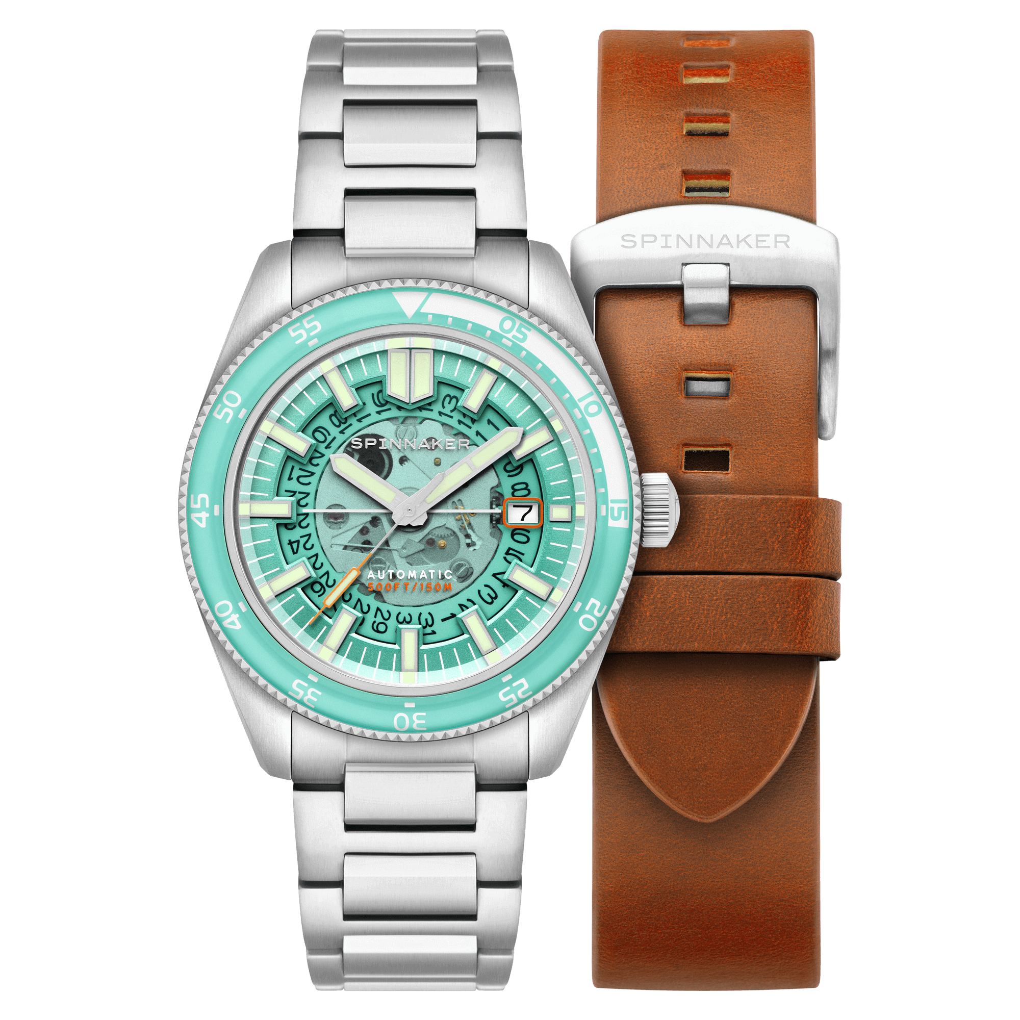 Spinnaker Fleuss Men's Blue Automatic Watch