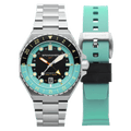 Spinnaker Dumas GMT Men's Dark Turquoise Automatic Watch
