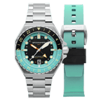 Spinnaker Dumas GMT Men's Dark Turquoise Automatic Watch