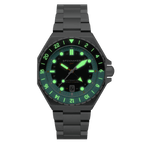 Spinnaker Dumas GMT Men's Dark Turquoise Automatic Watch