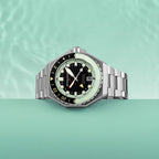 Spinnaker Dumas GMT Men's Dark Turquoise Automatic Watch