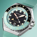 Spinnaker Dumas GMT Men's Dark Turquoise Automatic Watch