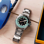 Spinnaker Dumas GMT Men's Dark Turquoise Automatic Watch