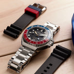 Spinnaker Dumas GMT Men's Black Automatic Watch