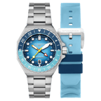Spinnaker Dumas GMT Men's Blue Automatic Watch