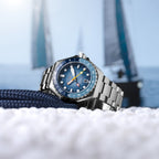 Spinnaker Dumas GMT Men's Blue Automatic Watch