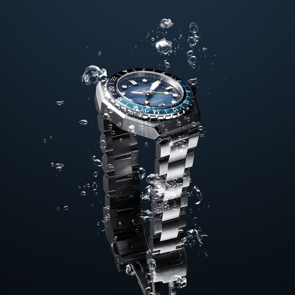 Spinnaker Dumas GMT Men's Blue Automatic Watch