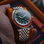 Spinnaker Fleuss GMT Men's Green Automatic Watch