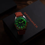Spinnaker Fleuss GMT Men's Green Automatic Watch