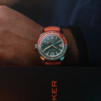 Spinnaker Fleuss GMT Men's Green Automatic Watch