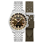 Spinnaker Bradner GMT Men's Brown Automatic Watch