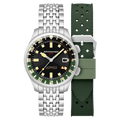 Spinnaker Bradner GMT Men's Black Automatic Watch