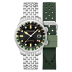 Spinnaker Bradner GMT Men's Black Automatic Watch