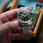 Spinnaker Bradner GMT Men's Black Automatic Watch