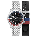Spinnaker Bradner GMT Men's Black Automatic Watch