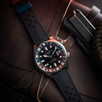 Spinnaker Bradner GMT Men's Black Automatic Watch