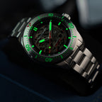 Spinnaker Croft 42 Skeleton Men's Black Automatic Watch