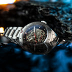 Spinnaker Croft 42 Skeleton Men's Black Automatic Watch