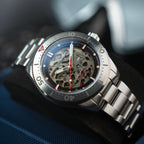Spinnaker Croft 42 Skeleton Men's Black Automatic Watch