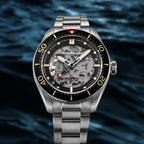 Spinnaker Croft 42 Skeleton Men's Black Automatic Watch