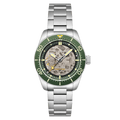 Spinnaker Croft 42 Skeleton Men's Black Automatic Watch