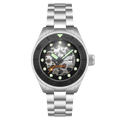 Spinnaker Piccard Skeleton Men's Black Diver Watch
